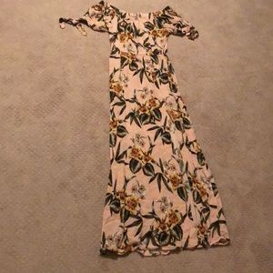 Floral maxi dress